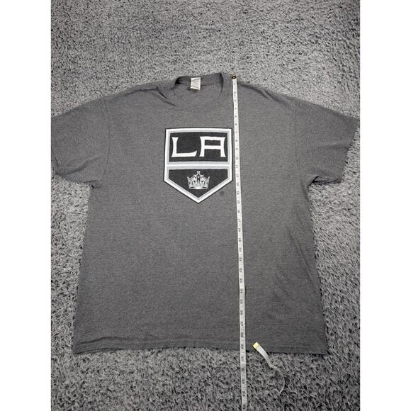Los Angeles Kings Shirt Men Extra Large Gray Black NHL Childrens Hospital LA Tee - Picture 4 of 6